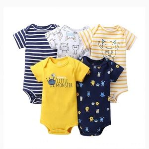 Tummy Time Bodysuits